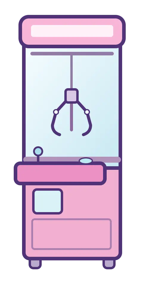 Small Size Claw Machine Mockup