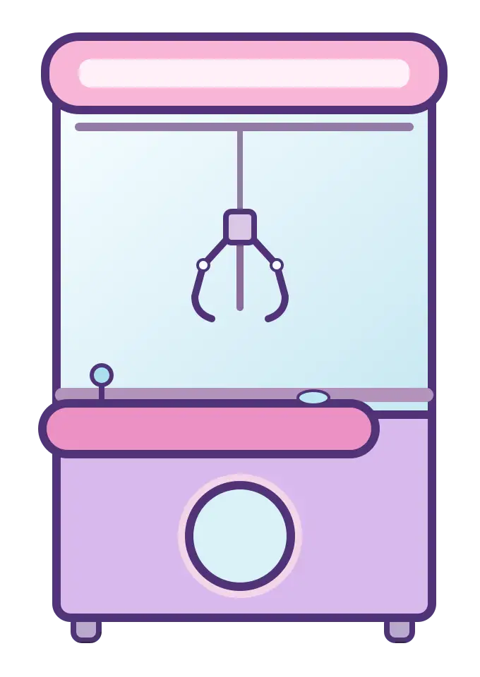 Medium Size Claw Machine Mockup